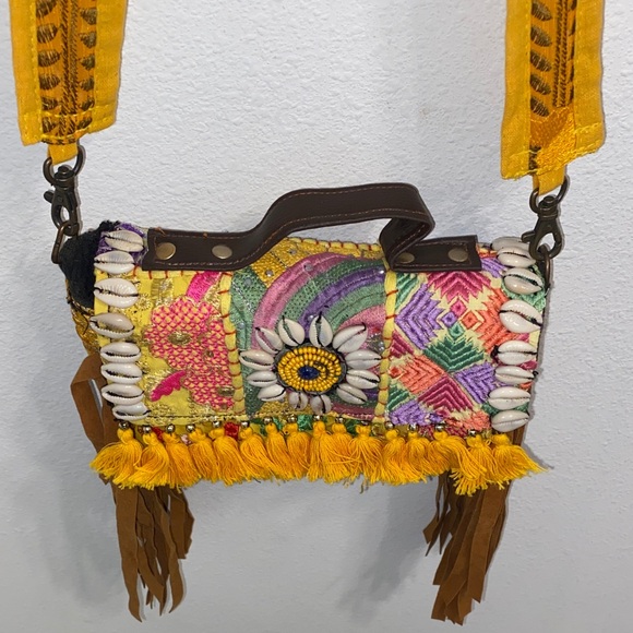 Colorful Bohemian Fringe Bag - Picture 7 of 13